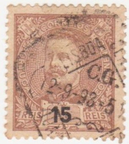 Португалія Португалия ^/--/^ Португалия  1895   г. № 128 гашеная ^_^^^ Португалія 1895 р. No 128 гашена - фото фото фото