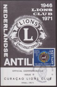 Америка Америка ^/--/^ Нидер.Антил.о-ва 1971 КЛУБ ЛАЙОНС КЮРАСАО CURACAO LIONS INTERNATIONAL CLUB 25 лет МЕДИЦИНА КМ Mi.229 ^_^^^ Нідер. 1971 КЛУБ ЛАЙОНС КЮРАСАО CURACAO LIONS INTERNATIONAL CLUB 25 років Медицина КМ Mi.229 - фото фото фото