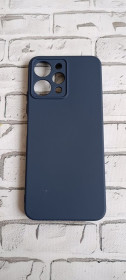 Чохли, бампера Чехлы, бампера ^/--/^ Чохол для Redmi Note 12 4 /--/ G, матовий Soft Touch, протиударний, темно-синій  (силікон) ^_^^^ Чехол для Redmi Note 12 4 /--/ G, матовый Soft Touch, противоударный, темно-синий (силикон) - фото