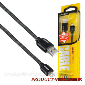 Кабелі Кабели ^/--/^ Кабель REMAX SUPER Composite, USB to iP, черный , 1 /--/ м ^_^^^ Кабель REMAX SUPER Composite, USB to iP, чорний, 1 /--/ м - фото фото фото
