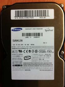 Жорсткі диски Жесткие диски ^/--/^ Жесткий диск Samsung SV /--/ 0412 /--/ H 40 /--/ gb ^_^^^ Жорсткий диск Samsung SV /--/ 0412 /--/ H 40 /--/ gb - фото фото фото