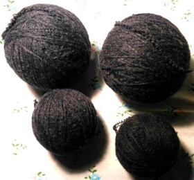 Пряжа Пряжа ^/--/^ Пряжа нитки  серый темный цвет  шерсть  Вес~ 435 гр    For Hand Made,  рукоделия, поделок ^_^^^ Вес~ 435 гр For Hand Made, рукоділля, виробок - фото фото фото