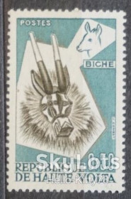 Інші країни Другие страны ^/--/^ Верхняя Вольта 1960 стандарт фауна Mi 73 MNH ^_^^^ Верхня Вольта 1960 стандарт фауна Mi 73 MNH - фото фото фото