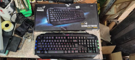 Клавіатури Клавиатуры ^/--/^ Игровая клавиатура Genius Scorpion K /--/ 5 USB № 24220403 ^_^^^ Ігрова клавіатура Genius Scorpion K /--/ 5 USB No 24220403 - фото фото фото