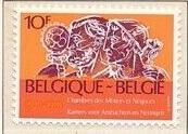 Інше Другое ^/--/^ Бельгия  Профсоюз плотников 1979 MNH ^_^^^ Бельгія Профспілка теслярів 1979 MNH - фото фото фото