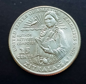 Обігові Обиходные ^/--/^ США Квотер &amp;quot;Житкала-ша&amp;quot; чверть долара 25 центів 2024 рік ^_^^^ США Квотер &amp;quot;Житкала-ша&amp;quot; четверть доллара 25 центов 2024 год - фото фото фото