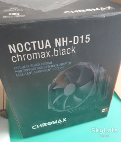 Системи охолодження Системы охлаждения ^/--/^ Кулер Noctua NH-D /--/ 15 chromax.black два вентилятора 140 мм ^_^^^ Кулер NH-D /--/ 15 Chromax. black два вентилятора 140 мм - фото фото фото