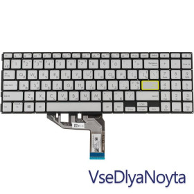 Клавіатури Клавиатуры ^/--/^ Клавиатура для ноутбука ASUS (X /--/ 513, X /--/ 531 series) ukr, silver, без фрейма, подсветка клавиш ^_^^^ Клавіатура для ноутбука ASUS (X /--/ 513, X /--/ 531 series) ukr, silver, без фрейму, підсвічування клавіш - фото фото фото