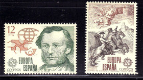 Іспанія Испания ^/--/^ EU  Испания 1979 г  MNH  - EUROPA CEPT ^_^^^ EU Іспанія 1979 MNH - EUROPA CEPT - фото фото фото