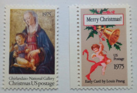 Північна Америка Северная Америка ^/--/^ США 1975 Рождество, MNH ^_^^^ 1975 — Різдво, MNH - фото фото фото