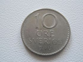 Швеція Швеция ^/--/^ Швеция 10 эре 1969 года #16651 ^_^^^ Швеція 10 ери 1969 року #16651 - фото фото фото