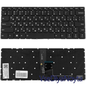 Клавіатури Клавиатуры ^/--/^ Клавиатура для ноутбука LENOVO (IdeaPad V /--/ 310-14 series) rus, black, без фрейма, подсветка клавиш ^_^^^ Клавіатура для ноутбука LENOVO (IdeaPad V /--/ 310-14 series) rus, black, без фрейму, підсвічування клавіш - фото фото фото