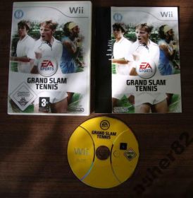 Диски з відеоіграми Диски с видеоиграми ^/--/^ Игра на Nintendo Wii &amp;quot;Grand Slam Tennis&amp;quot;      (PAL) ^_^^^ Гра на Nintendo Wii &amp;quot;Grand Slam Tennis &amp;quot; (PAL) - фото фото фото
