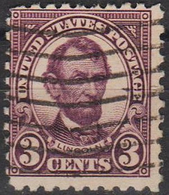 Північна Америка Северная Америка ^/--/^ 1923 - США - Стандарт - Лінкольн 3 Mi.264 _1,30 € ^_^^^ 1923 - США - Стандарт - Линкольн 3 Mi.264 _1,30 € - фото фото фото