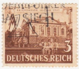 Третій Рейх (-) Третий Рейх (-) ^/--/^ Германия  1941  г. № 756 гашеная ^_^^^ Німеччина 1941 р. No 756 гашена - фото фото фото