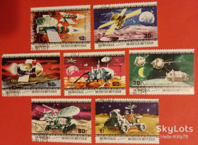 Монголія Монголия ^/--/^ Монголия 1979 космос Mi 1263-1269 ^_^^^ Монголія 1979 космос Mi 1263-1269 - фото фото фото