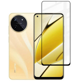 Чохли, бампера Чехлы, бампера ^/--/^ Захисне скло Fiji Premium для Realme 11 4 /--/ G (RMX /--/ 3636) повне проклеювання Anti-Static чорний ^_^^^ Защитное стекло Fiji Premium для Realme 11 4 /--/ G (RMX /--/ 3636) полное проклеивание Anti-Static черный - фото фото фото