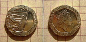 Єлизавета II (після ) Елизавета II (после ) ^/--/^ Великобритания  (2015) 20 пенсов ^_^^^ Великобританія (2015) 20 пенсів - фото фото фото