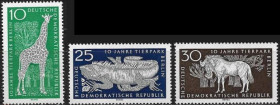 Інше Другое ^/--/^ ГДР Фауна 10 летие Берлинского зоопарка 1965 ^_^^^ НДР Фауна 10-річчя Берлінського зоопарку 1965 - фото фото фото