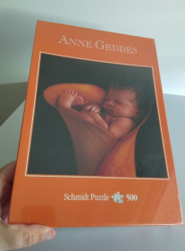 Пазли, мозаїки Пазлы, мозаики ^/--/^ Нові в целофані пазли Schmidt 500 деталей Anne Geddes &amp;quot;Немовля&amp;quot;  (Німеччина) пазлы ^_^^^ Новые в целофане пазлы Schmidt 500 деталей Anne Geddes &amp;quot;Младенец &amp;quot; (Германия) пазлы - фото фото фото