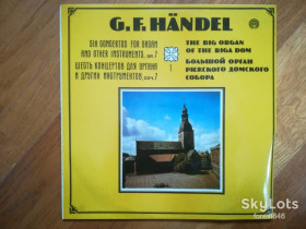 Платівки Пластинки ^/--/^ G. F. Handel-Г. Ф. Гендель-Шесть концертов для органа и других инструментов  (лам. конв.)-M-Латвия ^_^^^ G. F. Handel-Г. Ф. Гендель-Шість концертів для органу та інших інструментів (лам. конв.)-M-Латвія - фото фото фото
