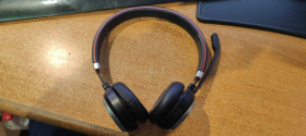Навушники Наушники ^/--/^ Беспроводные наушники Jabra Evolve 65 MS Stereo 6599-823-309 № 24140215 ^_^^^ Бездротові навушники Jabra Evolve 65 MS Stereo 6599-823-309 No 24140215 - фото фото фото