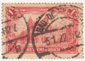 Веймарська республіка Веймарская республика ^/--/^ Германия  ( Рейх) 1920 г. №  111 гашеная ^_^^^ Німеччина (Рейх) 1920 р. No 111 гашена - фото фото фото