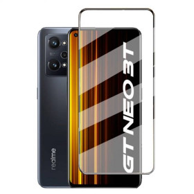 Чохли, бампера Чехлы, бампера ^/--/^ Захисне скло LUX для Realme GT Neo 3 /--/ T чорний Full Сover Full Glue 0,3 мм ^_^^^ Защитное стекло LUX для Realme GT Neo 3 /--/ T черный Full Сover Full Glue 0,3 мм - фото фото фото