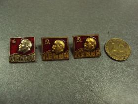 Пам'ятні і ювілейні Памятные и юбилейные ^/--/^ ленин лот 3 шт №471 ^_^^^ ленін лот 3 шт No /--/ 471 - фото фото фото