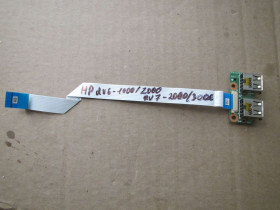 Інші комплектуючі Другие комплектующие ^/--/^ Плата USB ноутбука HP Pavilion DV /--/ 6-1000/2000 / DV /--/ 7-2000/3000 -series...   (DA /--/ 0 /--/ UP /--/ 6 /--/ TB /--/ 6 /--/ A /--/ 0 REV:A) ^_^^^ Плата USB ноутбука HP Pavilion DV /--/ 6-1000/2000 / DV /--/ 7-2000/3000 -series (DA /--/ 0 /--/ UP /--/ 6 /--/ TB /--/ 6 /--/ A /--/ 0 REV:A) - фото фото фото