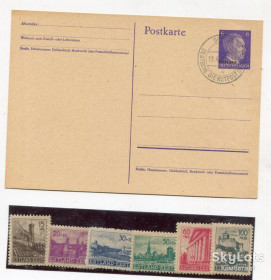 Третій Рейх (-) Третий Рейх (-) ^/--/^ Комплект Остлянд, Естонія. 1944 р. ^_^^^ Комплект Остлянд, Эстония. 1944 г. - фото фото фото