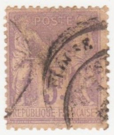 Франція Франция ^/--/^ Франция 1877 г.№ 85 гашеная ^_^^^ Франція 1877 р. No 85 гашена - фото фото фото