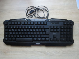 Клавіатури Клавиатуры ^/--/^ Клавиатура Trust GXT 280 LED Illuminated Gaming USB с подсветкой потертости ^_^^^ Trust GXT 280 LED Illuminated Gaming USB з підсвічуванням потертості - фото фото фото