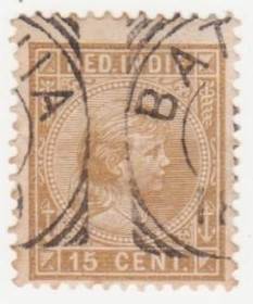 Бенілюкс Бенилюкс ^/--/^ Голландская Ост-Индия 1892 г.№  25 гашеная ^_^^^ Голландська Ост-Індія 1892 р. No 25 гашена - фото фото фото