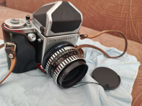 Вінтажні фотоапарати Винтажные фотоаппараты ^/--/^ Pentacon Six TL + Carl Zeiss Jena Biometar 2.8/80 ^_^^^ Pentacon Six TL + Carl Zeiss Jena Biometar 2. 8/80 - фото фото фото