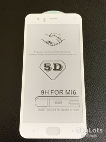 Плівки для екранів Пленки для экранов ^/--/^ Захисне скло 5 /--/ D для Xiaomi Mi 6 white ^_^^^ Защитное стекло 5 /--/ D для Xiaomi Mi 6 white - фото фото фото