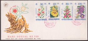 Азія Азия ^/--/^ Индонезия 1965 ЦВЕТЫ РАСТЕНИЯ  ЭНДЕМИКИ ФЛОРА ДИКАЯ ПРИРОДА ЭКОСИСТЕМА ЭКОЛОГИЯ КПД Mi.499-502 EUR 7.50 ^_^^^ ІНДЕМІКИ ФЛОРА ДІКА ПРИРОДИ ЕКОСИСТЕМА ЕКОЛОГІЯ КПД Mi.499-502 EUR 7.50 - фото фото фото