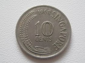 Сінгапур Сингапур ^/--/^ Сингапур 10 центов 1968 года П /--/ 2-141 ^_^^^ Сінгапур 10 центів 1968 П /--/ 2-141 - фото фото фото