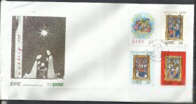 Ірландія Ирландия ^/--/^ Ирландия 1989 живопись Рождество 4 /--/ м.КПД ^_^^^ Ірландія 1989 живопис Різдво 4 /--/ м. ККД - фото фото фото