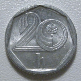 Чехія Чехия ^/--/^ Чехія 20 гелерів 1995 року b 43461 ^_^^^ Чехия 20 гелеров 1995 года b 43461 - фото фото фото