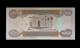 Ірак Ирак ^/--/^ Ірак 1000 динар 2018 рік - UNC - без обігу ^_^^^ Ирак 1000 динар 2018 год - UNC - без обращения - фото фото фото