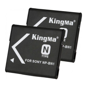 Акумулятори Аккумуляторы ^/--/^ 2-Pack KingMa Sony NP-BN /--/ 1 комплект из 2 аккумуляторов ^_^^^ 2 /--/ Pack KingMa Sony NP-BN /--/ 1 комплект з 2 акумуляторів - фото фото фото