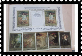 СРСР - СССР - ^/--/^ СССР 1984 ЭРМИТАЖ ФРАНЦУЗСКАЯ ЖИВОПИСЬ КОМПЛЕКТ ^_^^^ СРСР 1984 ЕРМІТАЖ ФРАНЦУЗЬКИЙ ЖИВОПИС КОМПЛЕКТ - фото фото фото