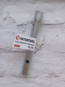 Ключі Ключи ^/--/^ Ключ торцевий I-подібний 14-15 мм INTERTOOL XT-4114 ^_^^^ Ключ торцевый I-образный 14-15 мм INTERTOOL XT-4114 - фото фото фото