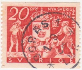 Скандинавія Скандинавия ^/--/^ Швеция 1938 г. № 248 гашеная ^_^^^ Швеція 1938 р. No 248 гашена - фото фото фото