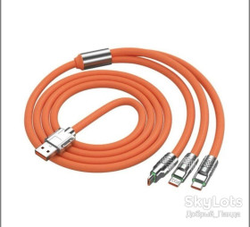 Кабелі Кабели ^/--/^ УНІВЕРСАЛЬНИЙ КАБЕЛЬ ШВИДКОЇ ЗАРЯДКИ ! 3 IN 1 ! LED ПІДСВІТКА ! Type-C + Lightning + micro-USB ! ^_^^^ УНИВЕРСАЛЬНЫЙ КАБЕЛЬ БЫСТОЙ ЗАРЯДКИ! 3 IN 1 ! LED ПІДСВІТКА! Type-C + Lightning + micro-USB! - фото фото фото