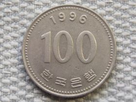 Республіка Корея Республика Корея ^/--/^ Южная Корея 100 вон 1996 года #5684 ^_^^^ Південна Корея 100 вон 1996 року #5684 - фото фото фото
