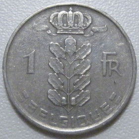 Бельгія Бельгия ^/--/^ Бельгія 1 франк 1951 року Belgique 42534 ^_^^^ Бельгия 1 франк 1951 года Belgique 42534 - фото фото фото