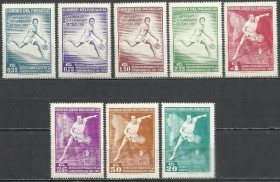 Південна Америка Южная Америка ^/--/^ Парагвай 1962 теннис спорт 8 /--/ м. ^_^^^ Парагвай 1962 теніс спорт 8 /--/ м. - фото фото фото