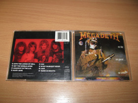 Музичні диски Музыкальные диски ^/--/^ MEGADETH - So Far, So Good, So What  (1988 Capitol 1 /--/ st press,USA) ^_^^^ MEGADETH - So Far, So Good, So What (1988 Capitol 1 /--/ st press,USA) - фото фото фото